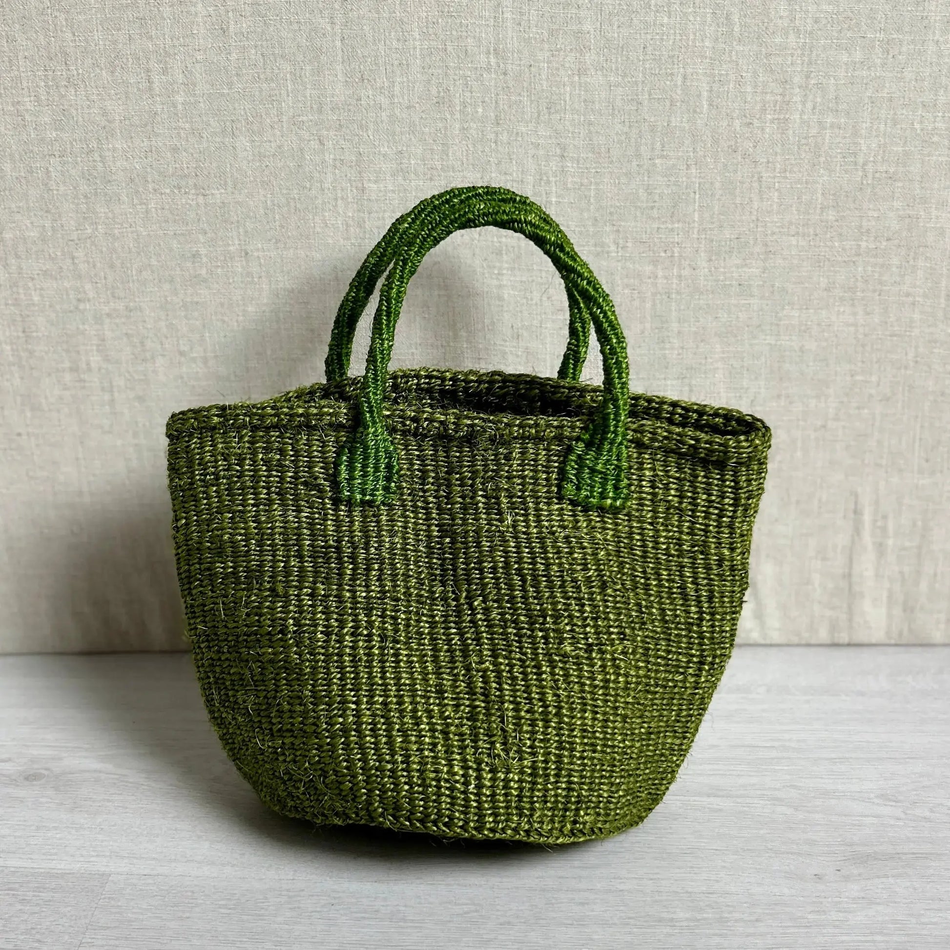 Safari sisal groen extra mini tote bag Wild and Free the store